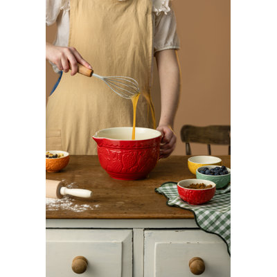 Mason Cash Strawberry Batter Bowl