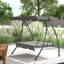 3 Person Porch Swing with Canopy