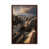 Classic Brown Wood Framed