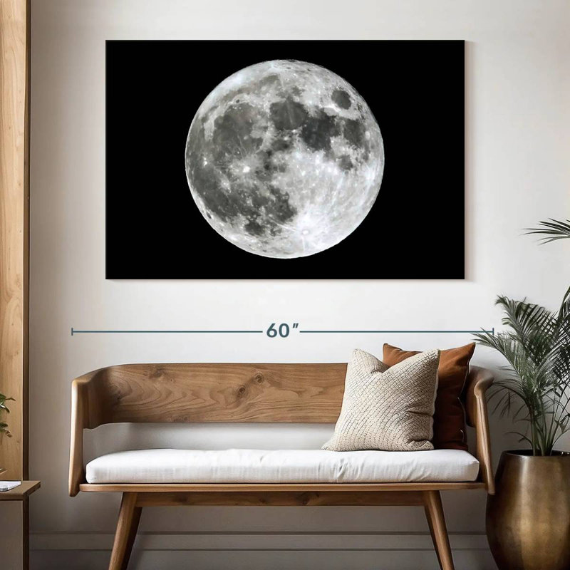 Oberle The Moon, 34" H x 51" W