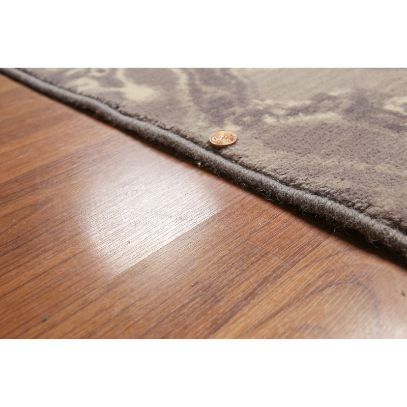 Tapis de la zone grise laine Lemus