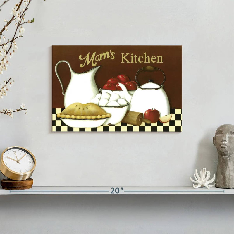 Kema Mom's Kitchen Wall Sign, 8" H x 12" W