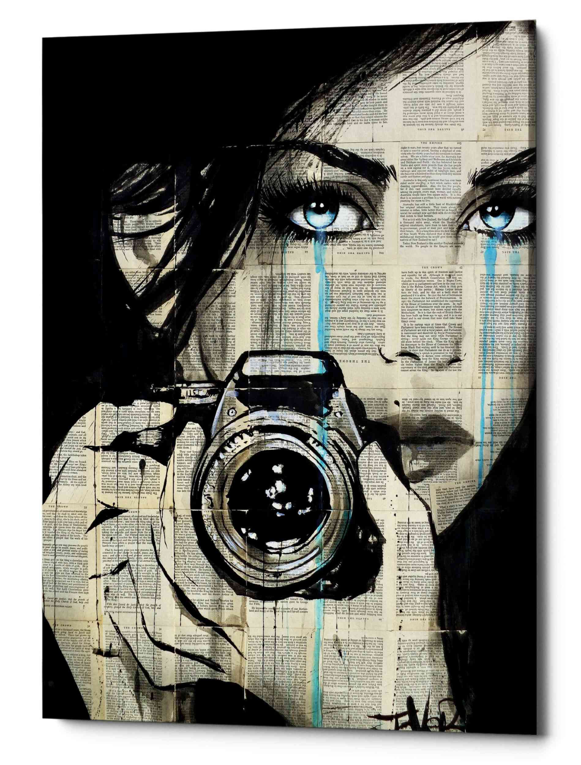 Epic Graffiti 'Caught' By Loui Jover, Canvas Wall Caught On Canvas by ...
