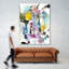 Reproduction d’art sur toile tendue « symphony i » par jodi fuchs