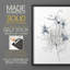 Indigo S Croquis II, reproduction encadrée - bois massif-112362624-112362626