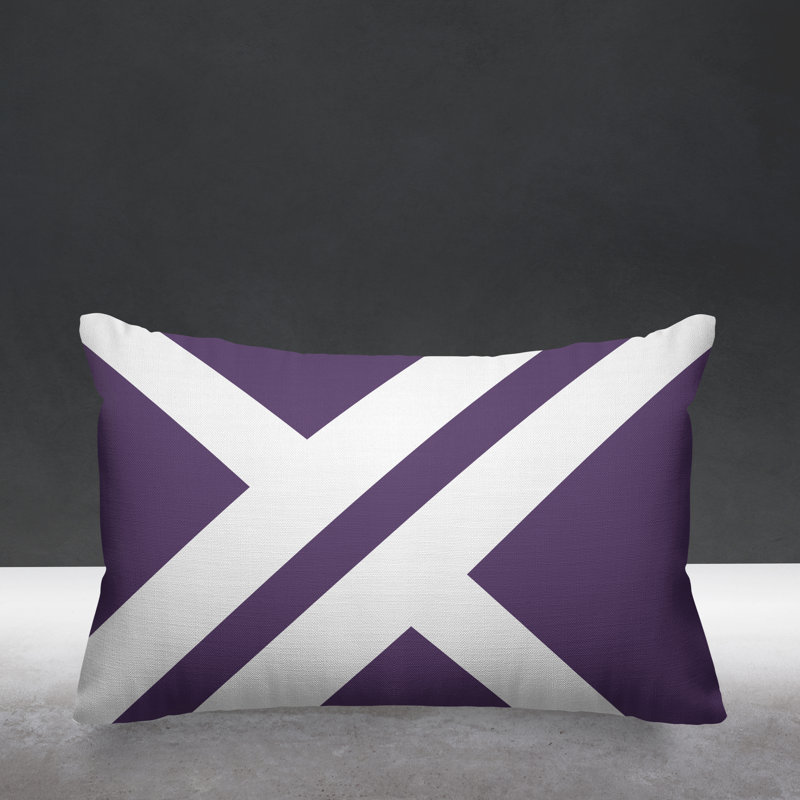 Coussin intérieur / extérieur Timber, Violet
