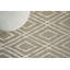 Metro-Velvet Geometric Area Rug in Light Beige-25180931