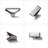 1 3/4" Length Geometric Knob Multipack-61775811