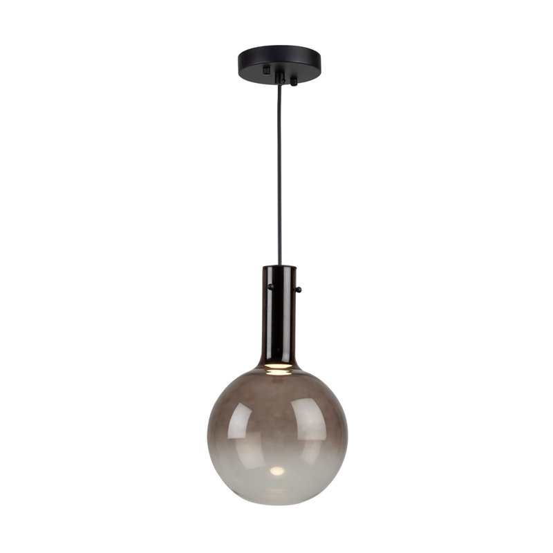 Luminaire suspendu 1 lumière Alexis, Bleu