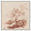 «Red Chalk Plant I», reproduction d'art sur toile par Art Remedy