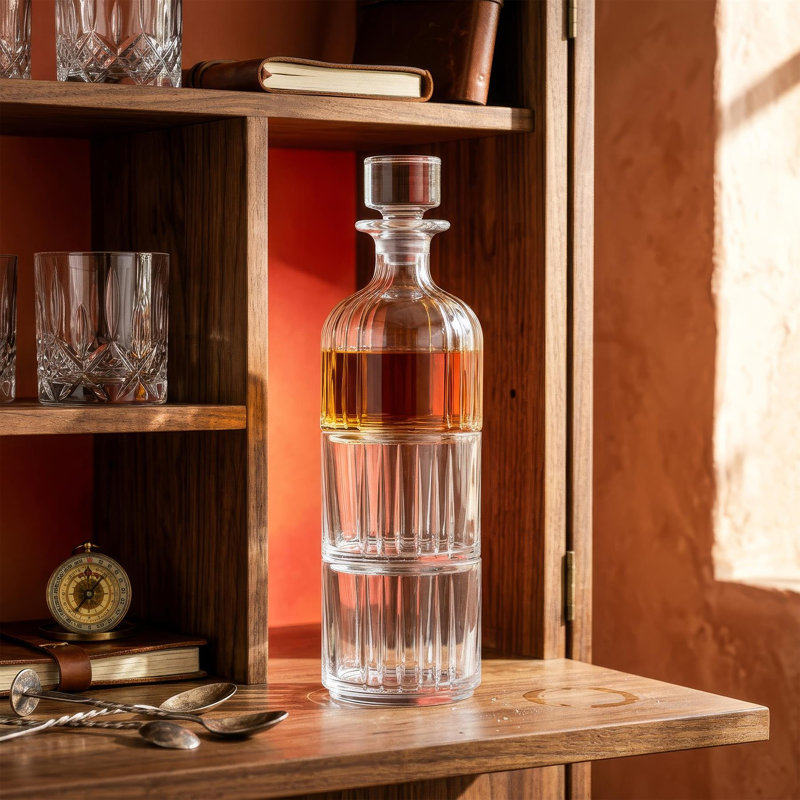 Crystal Whiskey Glass Set