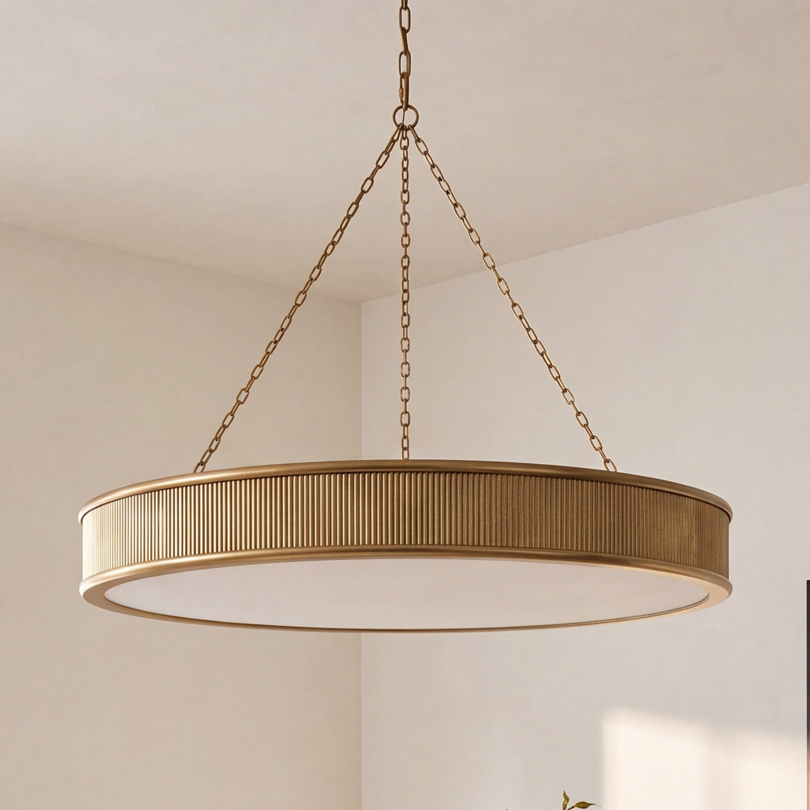Rigsby Chandelier, 4.5" H x 36" W x 36" D, Gild, 10