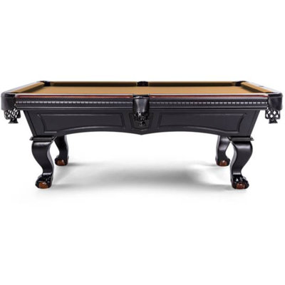 White Billiards L Pool Table