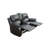 Develin 82'' Faux Leather Reclining Sofa-152881326