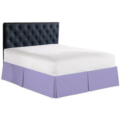 Jupe de lit sur mesure en microfibre à densité de tissage 1500