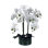 50cm Faux Plant in Glass Planter
