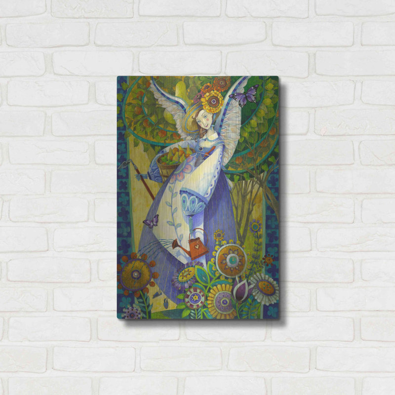 «Angelic Harvesting» par David Galchutt, H 24 po x l 16 po