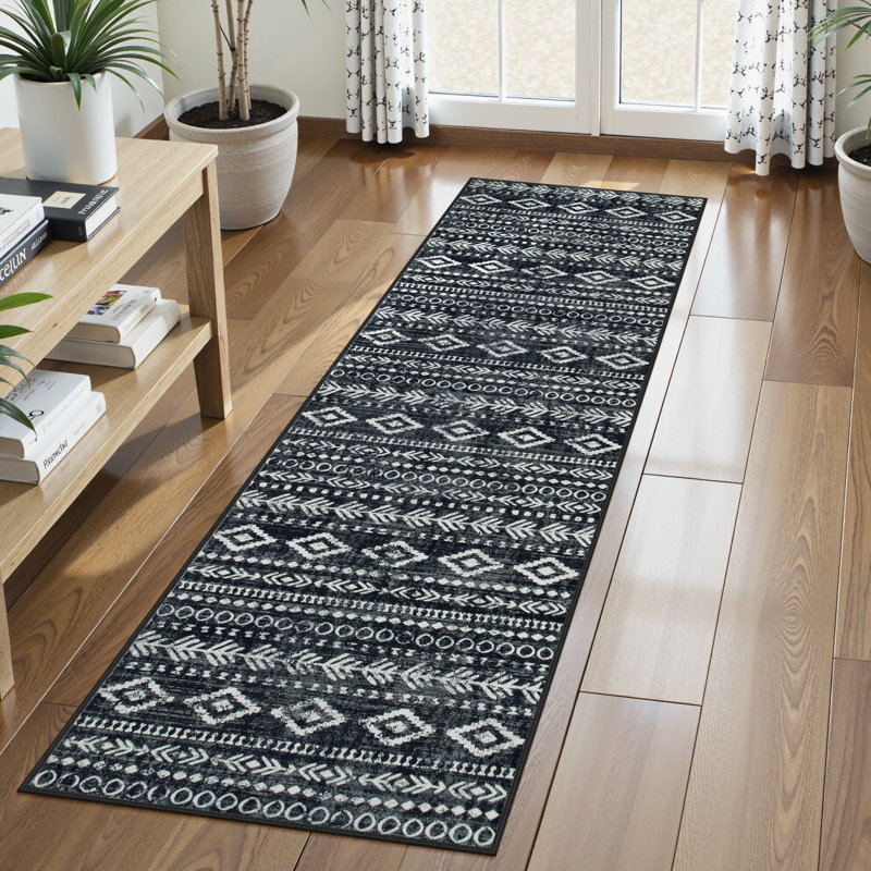 Washable Area Rugs Living Room Rug Large Boho Area Carpet for Living Room, Runner 2' x 6'