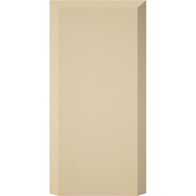 Bloc de socle en uréthane Signature standard avec bord biseauté (paquet de 4), l 2 1/2 po x H 5 po x P 1 po, brun clair apprêté