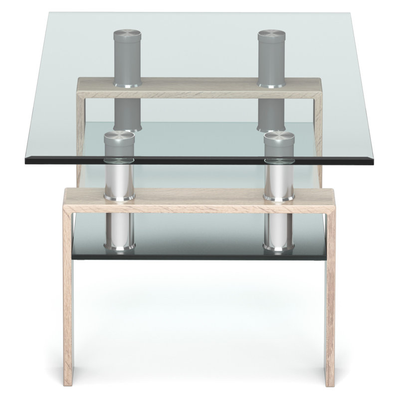 Schrimsher Coffee Table with Storage, Nature