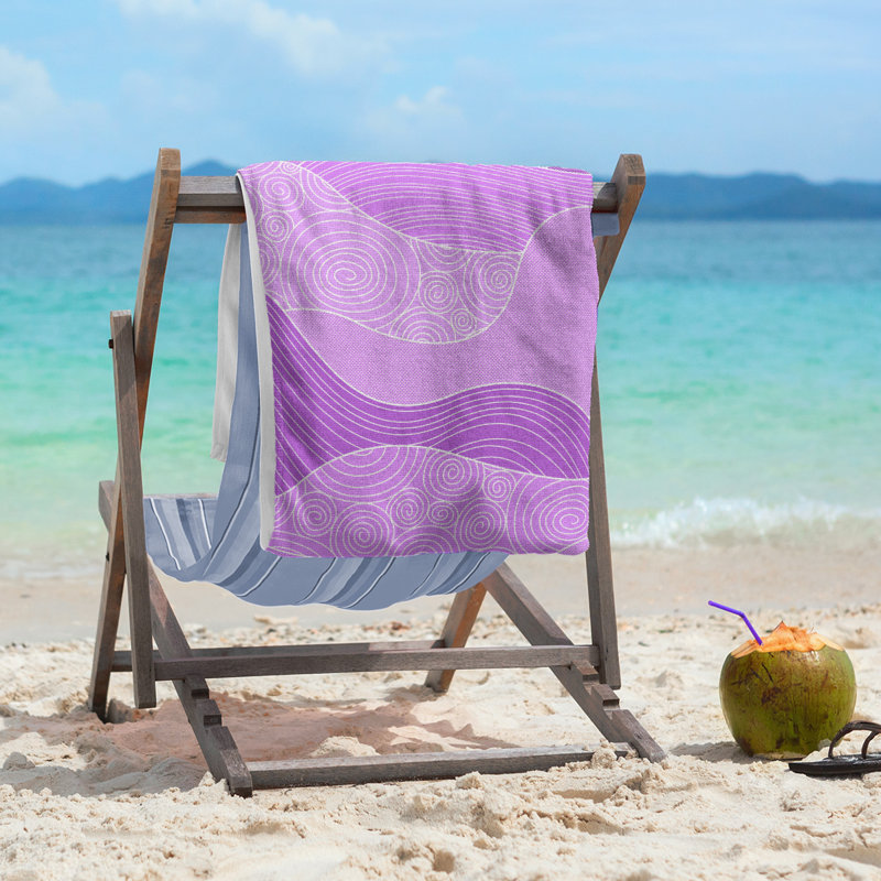 Katelyn Elizabeth Beach Towel, Violet