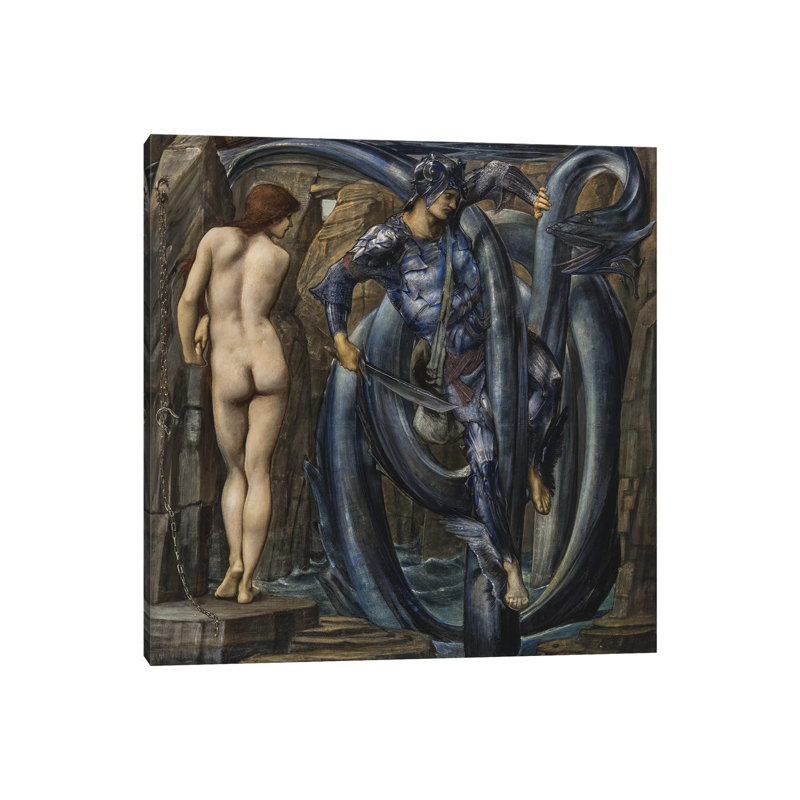 The Doom Fulfilled C.1888 by Edward Coley Burne-Jones - Wrapped Canvas Gallery-Wrapped Canvas Giclée