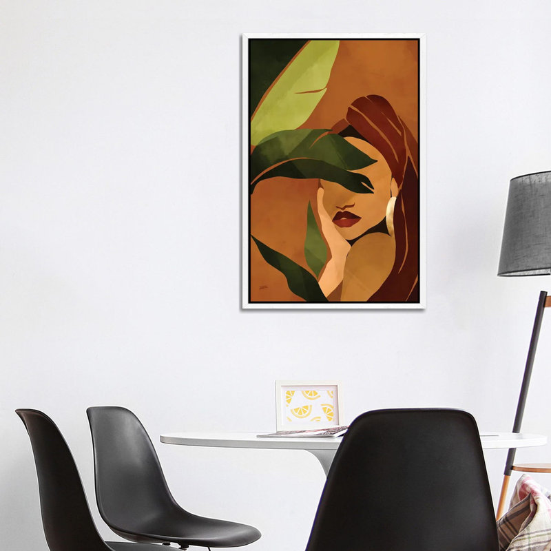 Autumn by Bria Nicole - Print on Canvas, White Framed, 101.6 cm H x 66.04 cm W