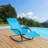 Daidre Outdoor Metal Chaise Lounge-945242421