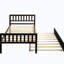 Structure de lit en bois massif Gotar-234002123
