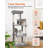 Eluster 56.3" H Cat Tree-654883897-654883899
