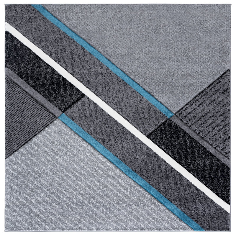 Vilica Performance Patchwork Rug, Square 6'7"