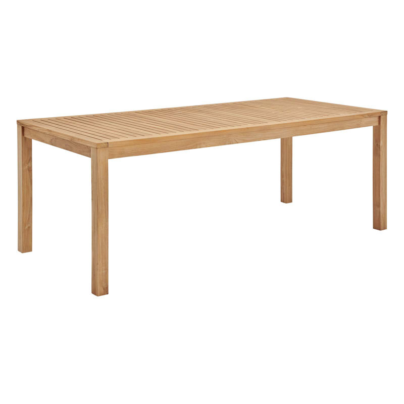 Table de salle à manger d'extérieur Farmstay, L 35,5 po x L 78,5 po x H 29,5 po