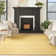 Anerinda Solid Hand Loomed Wool/Cotton Area Rug in Yellow