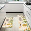 Papillon et fleur jaune, 2 tapis de cuisine antidérapants-1506455881