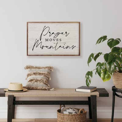 Prayer Moves Mountains Whitewash