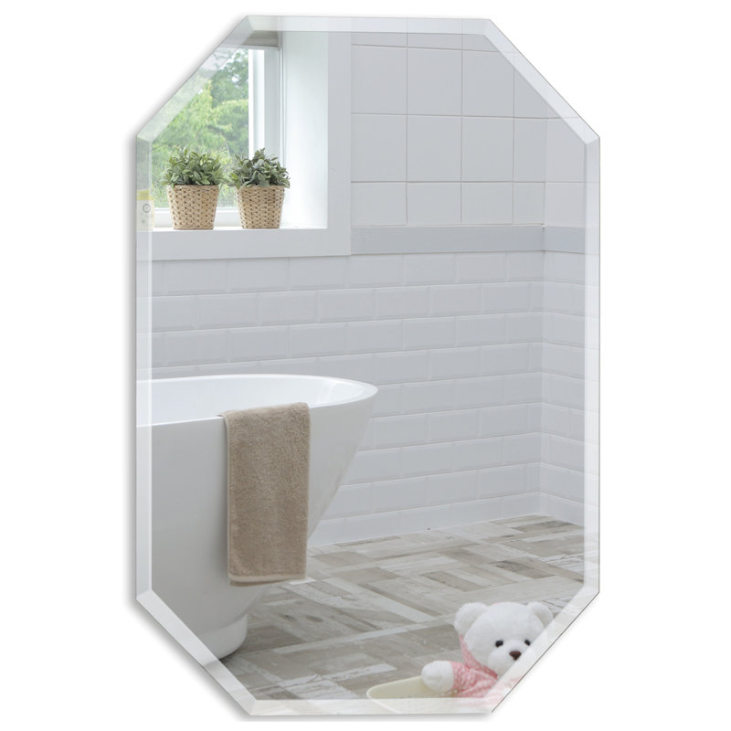 Seeber Flat Wall Mirror, 50cm x 40cm