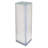 Four-Sided Pegboard Tower Floor Display on Revolving Base. Spinner Rack Stand. Panel Size: 16"W x 60"H