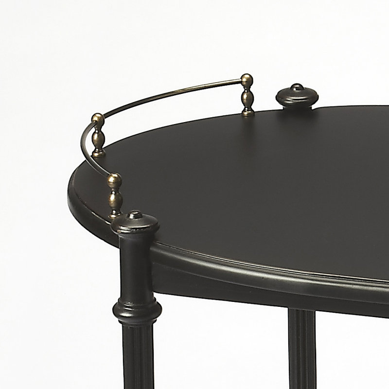 Keating Serving Cart, Black Licorice