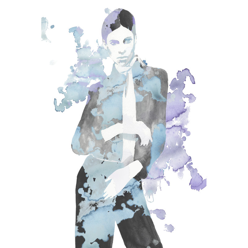 Fashion Illustration III - Wrapped Canvas Print, 91cm H x 61cm W