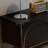 TV Stand with Arched Design and High-Gloss Finish
