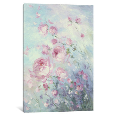 Dancing Petals 1 Piece Painting on Canvas