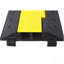 Rampe de protection de câble, bosse de vitesse à 2 canaux, capacité de charge modulaire en caoutchouc de 5500LBS, protection de câble en caoutchouc pour la circulation en voiture, 4 paquets