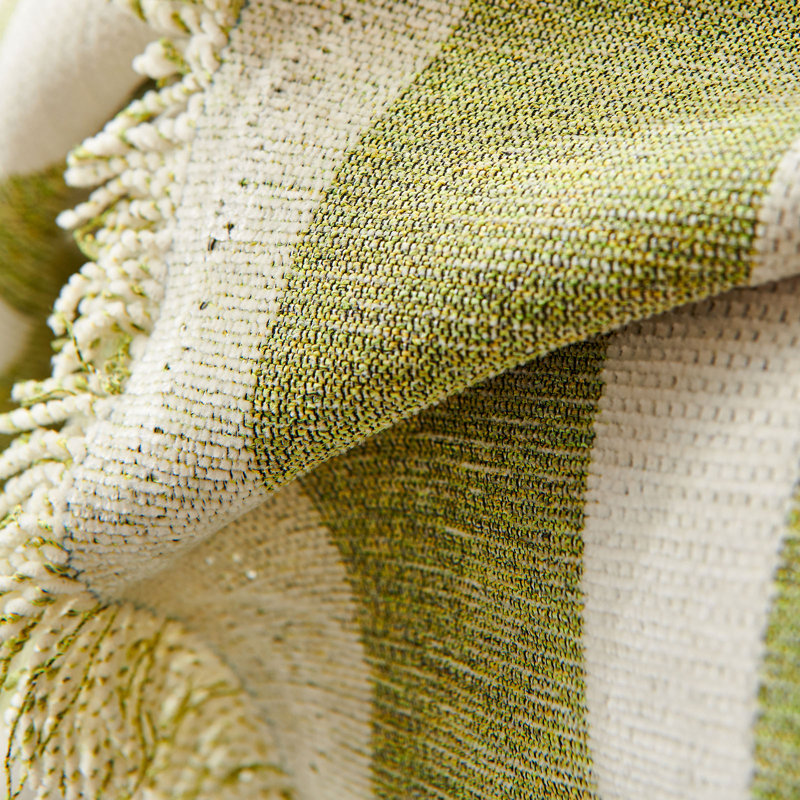 Housse pour canapé modulaire Boho Chenille, Vert, H 91 po x l 118 po x P 0,2 po