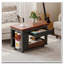 Table basse avec plateau pliable et roulettes-124498943