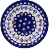 Flowering Peacock Stoneware Pasta Bowl