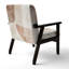 Chaise d'appoint Abstract Minimalisme - Fauteuil Blush Minimal Layers II-1204707409
