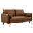 Revive Upholstered Vegan Leather Loveseat-105698008