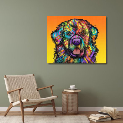 Hokku Designs Dean Russo Collection Gallery Wrapped Canvas Art Titled: Newfie