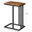 Ensemble de C-table en bois et métal Keasha -941304710