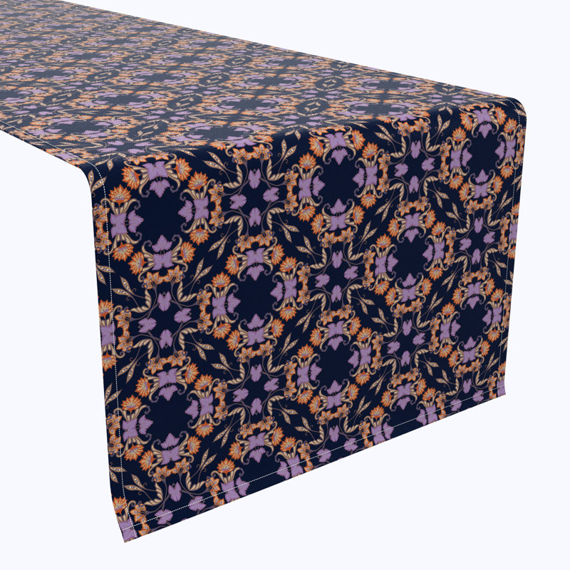 Floral 15 Cotton Table Runners, 90" x 16"